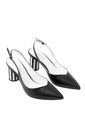 Sapato Slingback Preto