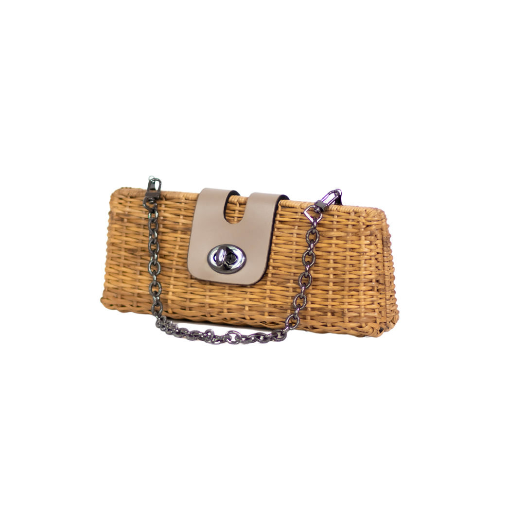 Bolsa Alessia Off White