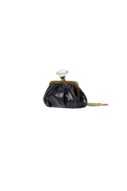 Clutch Noir Escama Preta