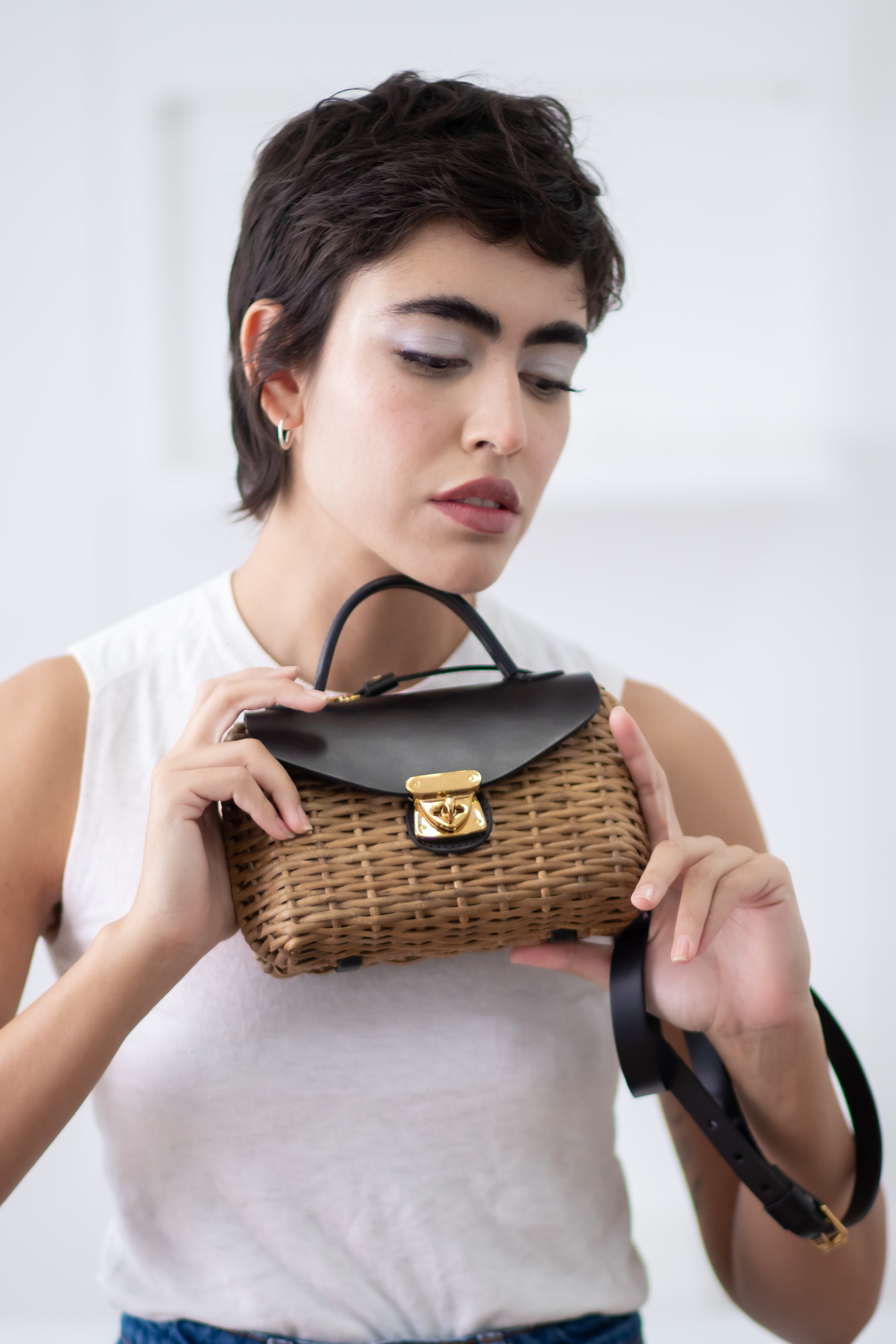 Bolsa Flap Preto