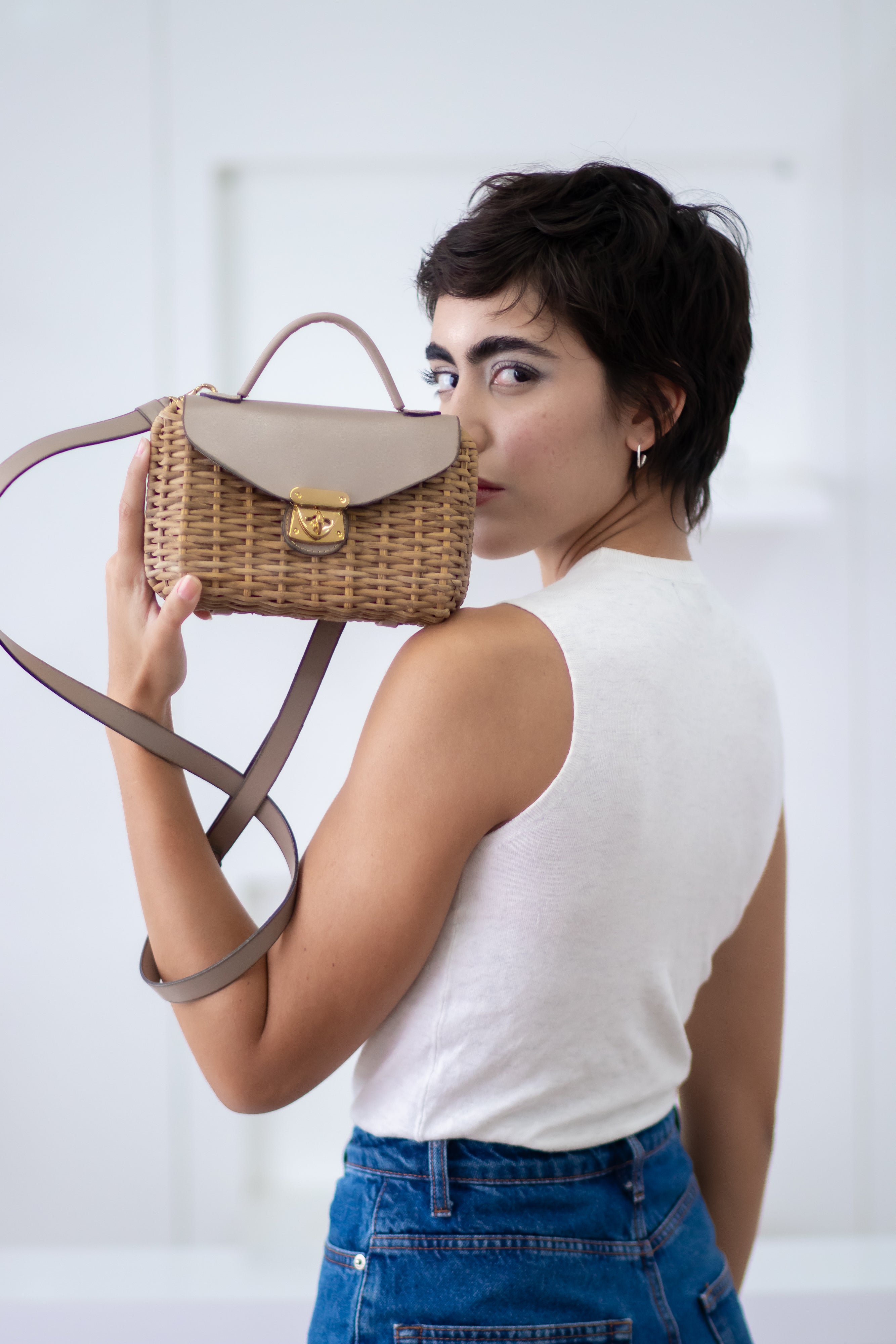 Bolsa Flap Off White