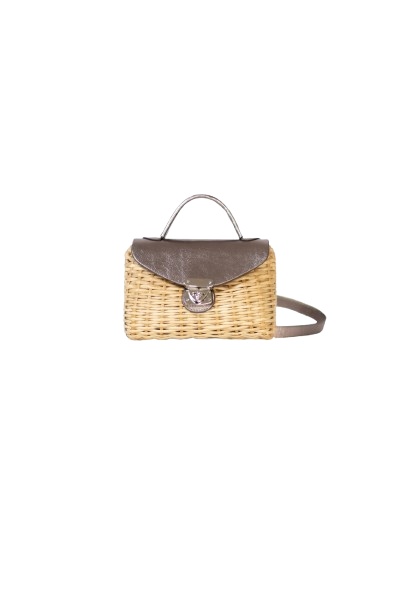 Bolsa Flap Prata Velho