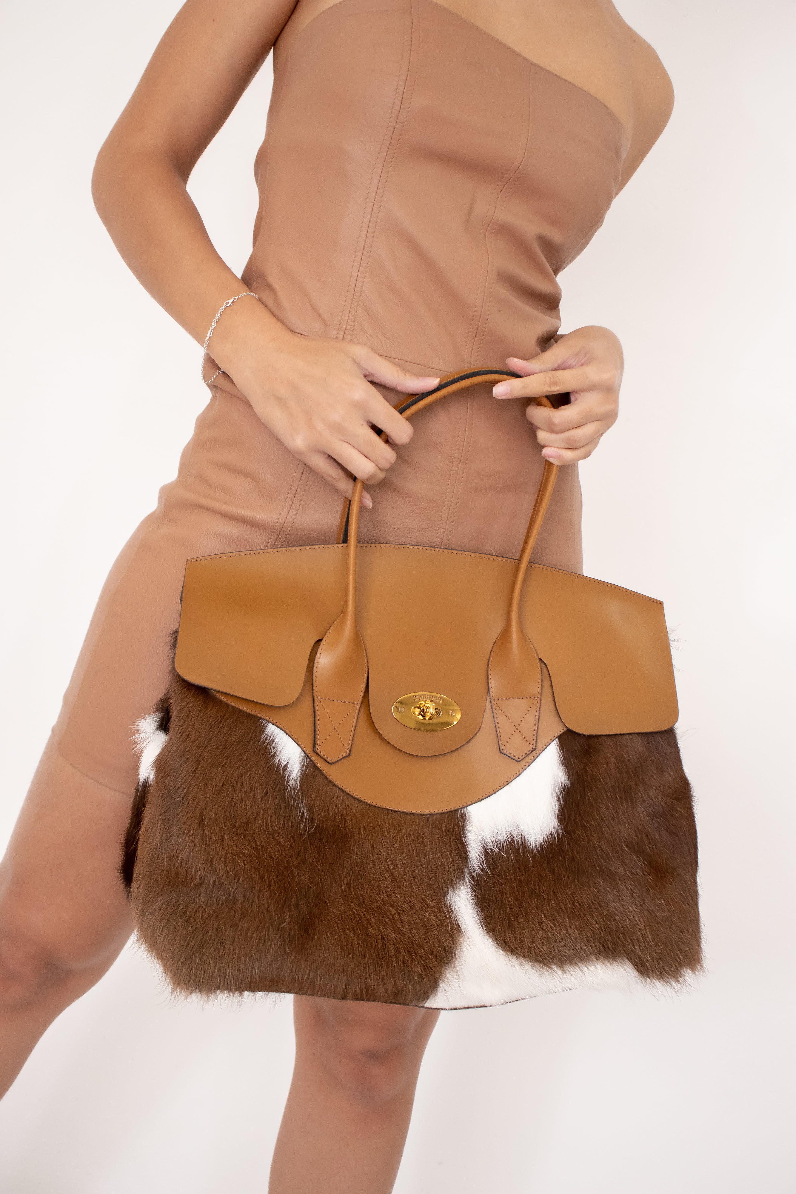 Bolsa Jackie Pêlo Preto