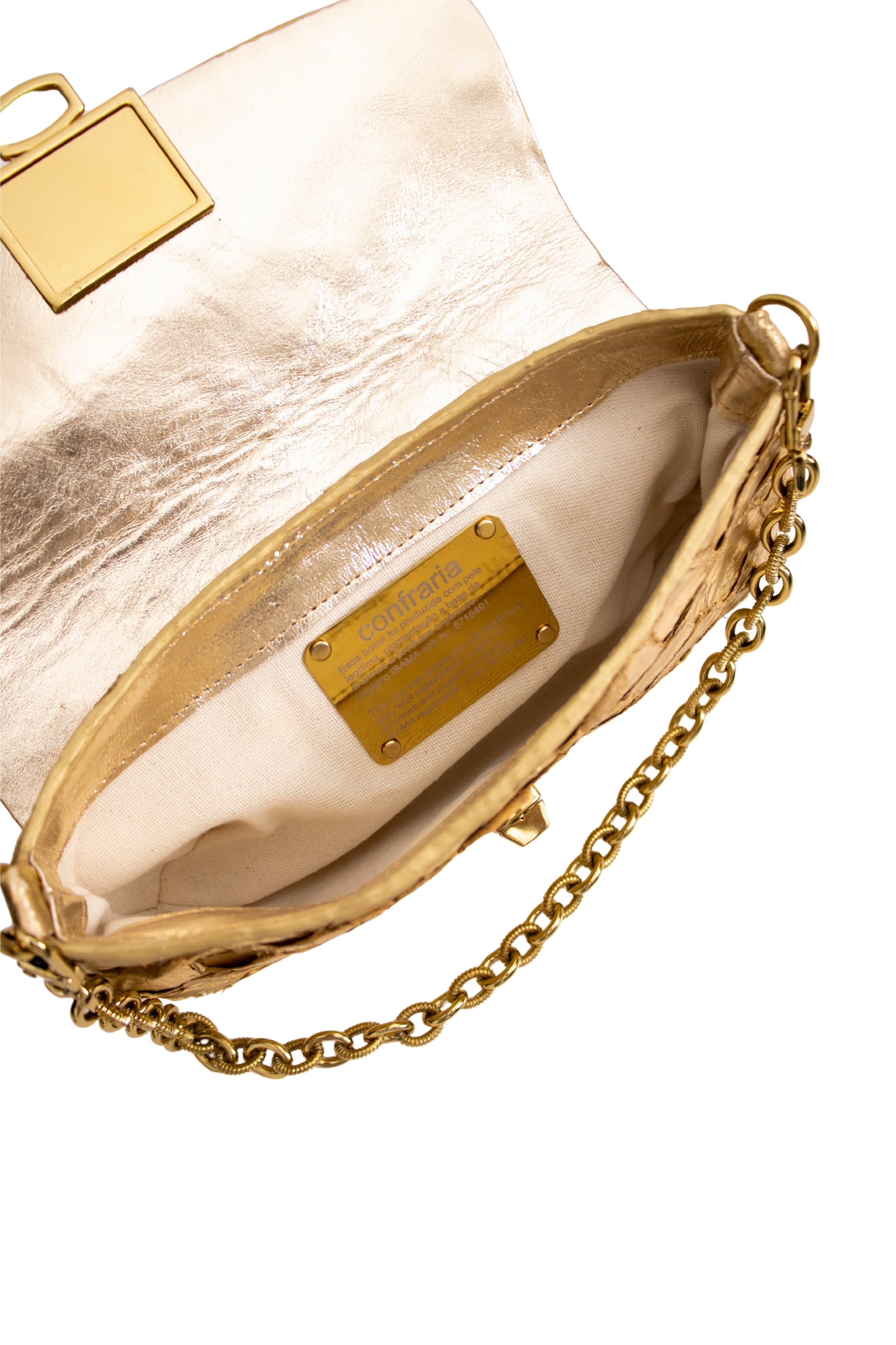 Albino Bag Pirarucu Ouro