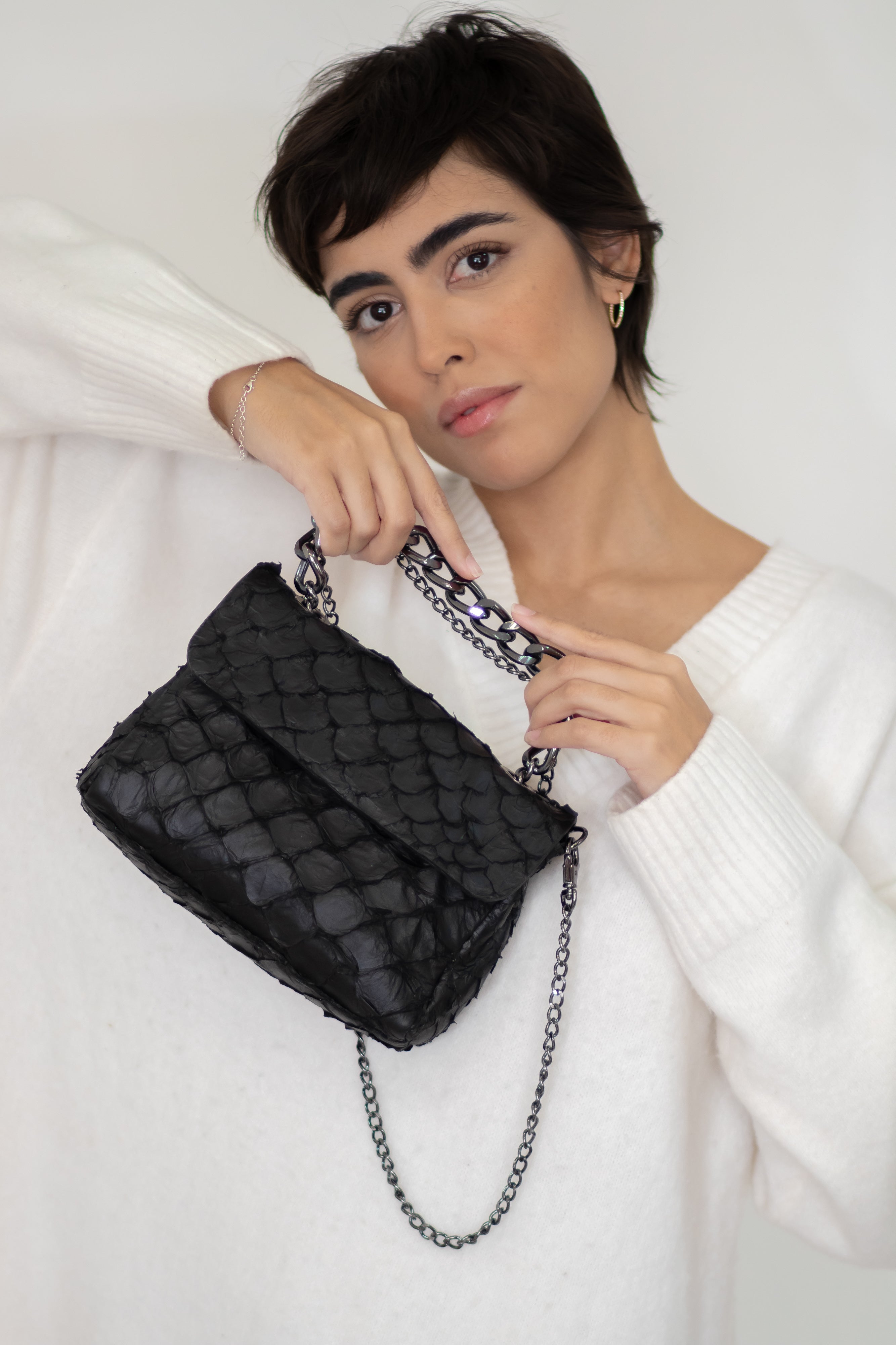 Bolsa Truite Pirarucu Preto