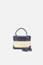 Bolsa Isabele Couro Marinho