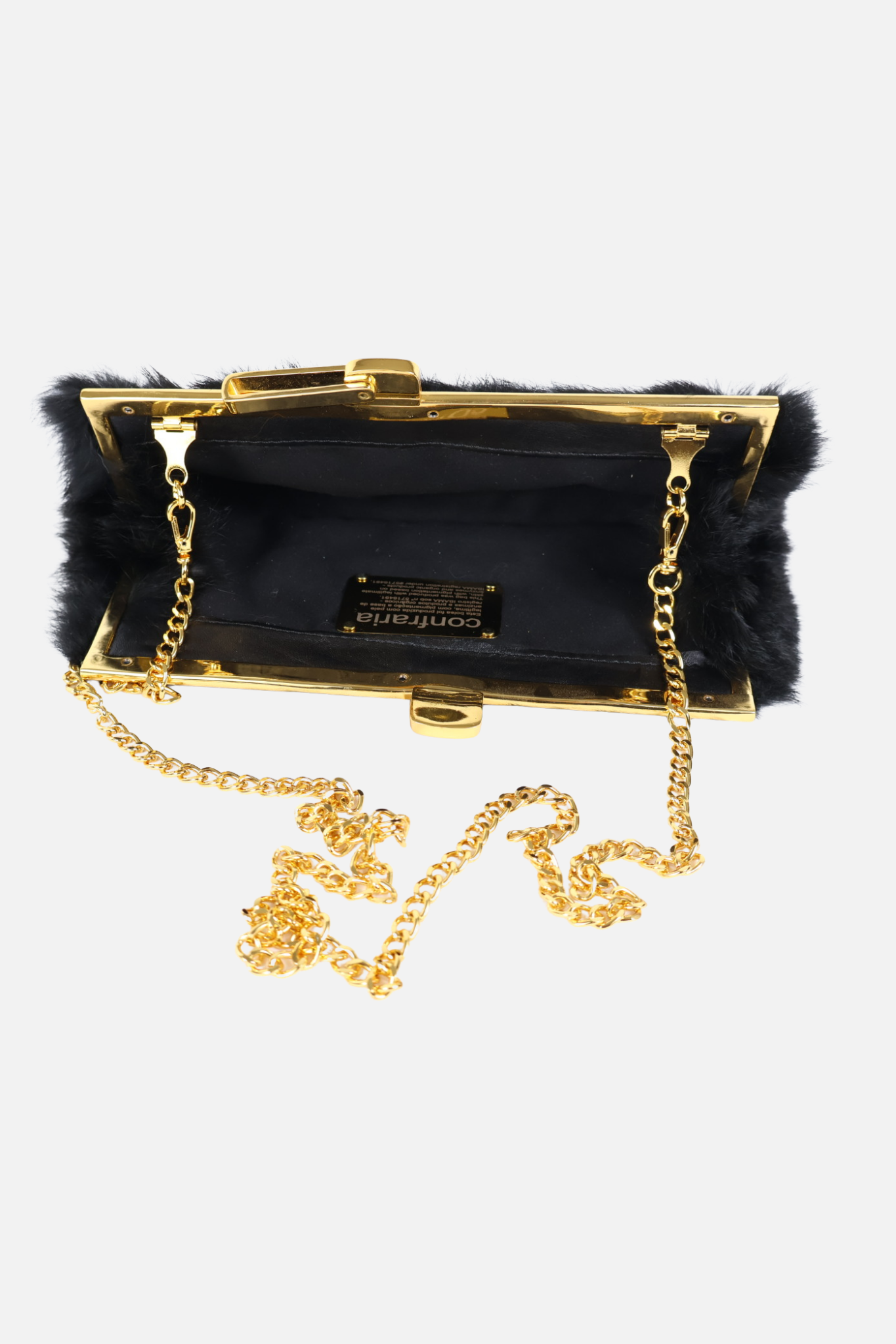 Clutch Nuit Pêlo Preto