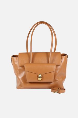 Bolsa Cubel Couro Camel