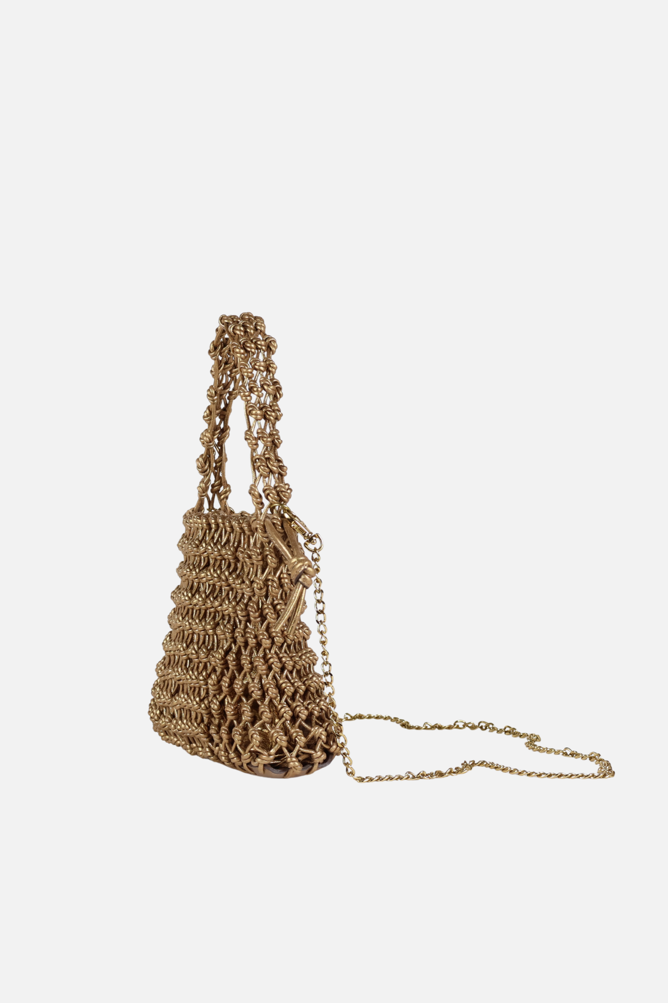 Bolsa Siena Couro Bronze