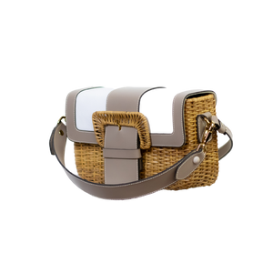 Bolsa Mônaco Branca & Off