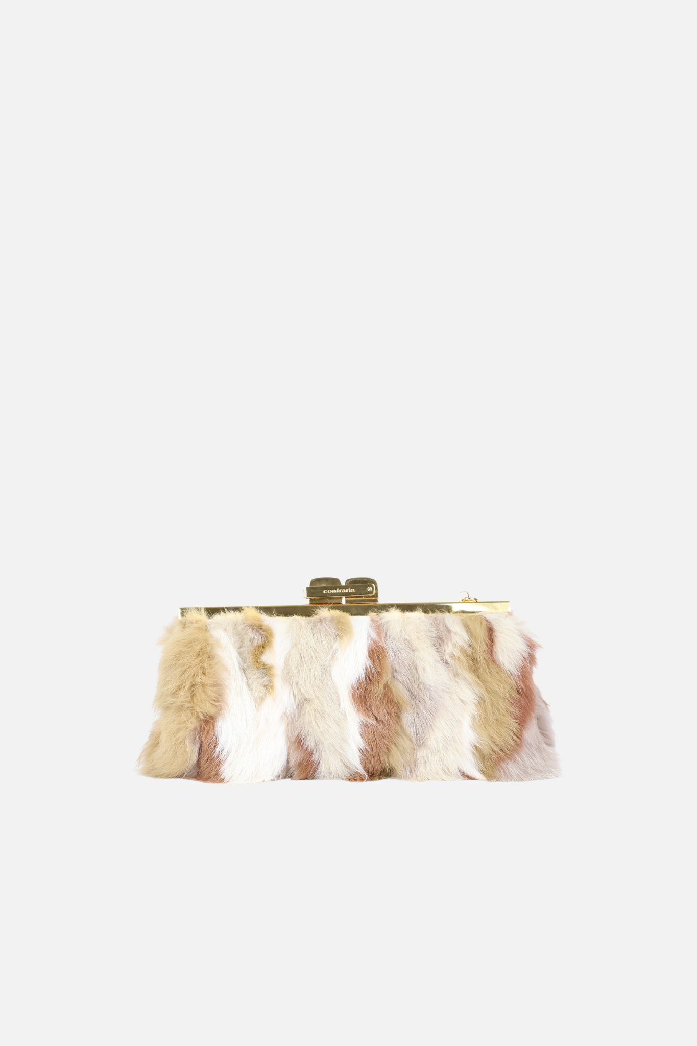 Clutch Nuit Pêlo Nude & Mel