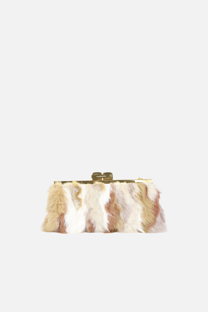 Clutch Nuit Pêlo Nude & Mel