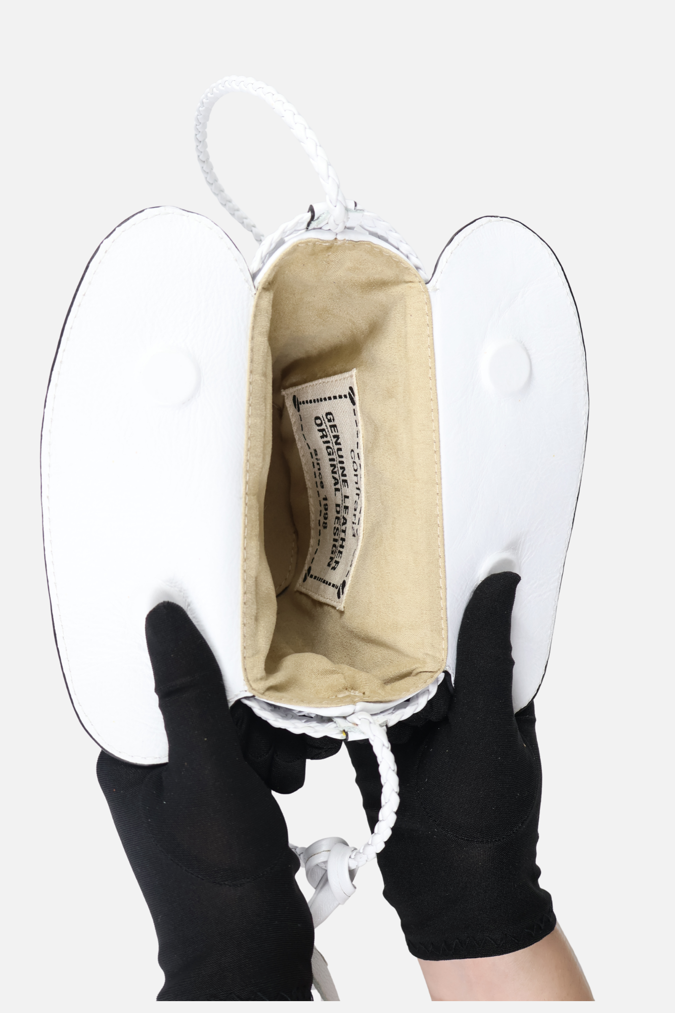 Bolsa Volterra Couro Branco