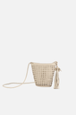Bolsa Volterra Couro Off White