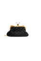 Clutch Diamond Pirarucu Preto