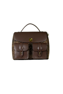 Bolsa Adry Mogno & Chocolate