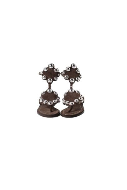 Rateira Sfera Chocolate com Metais Níquel