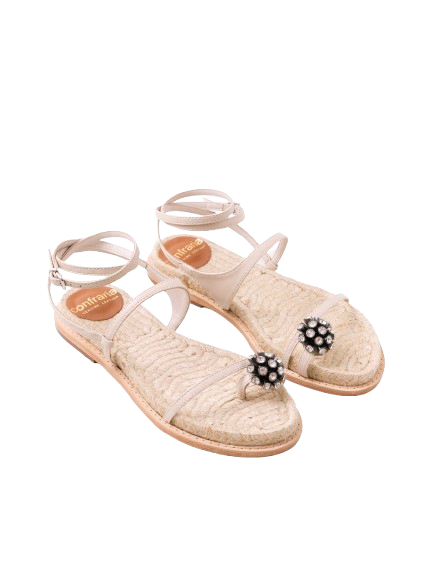 Rasteira Ariane Off White