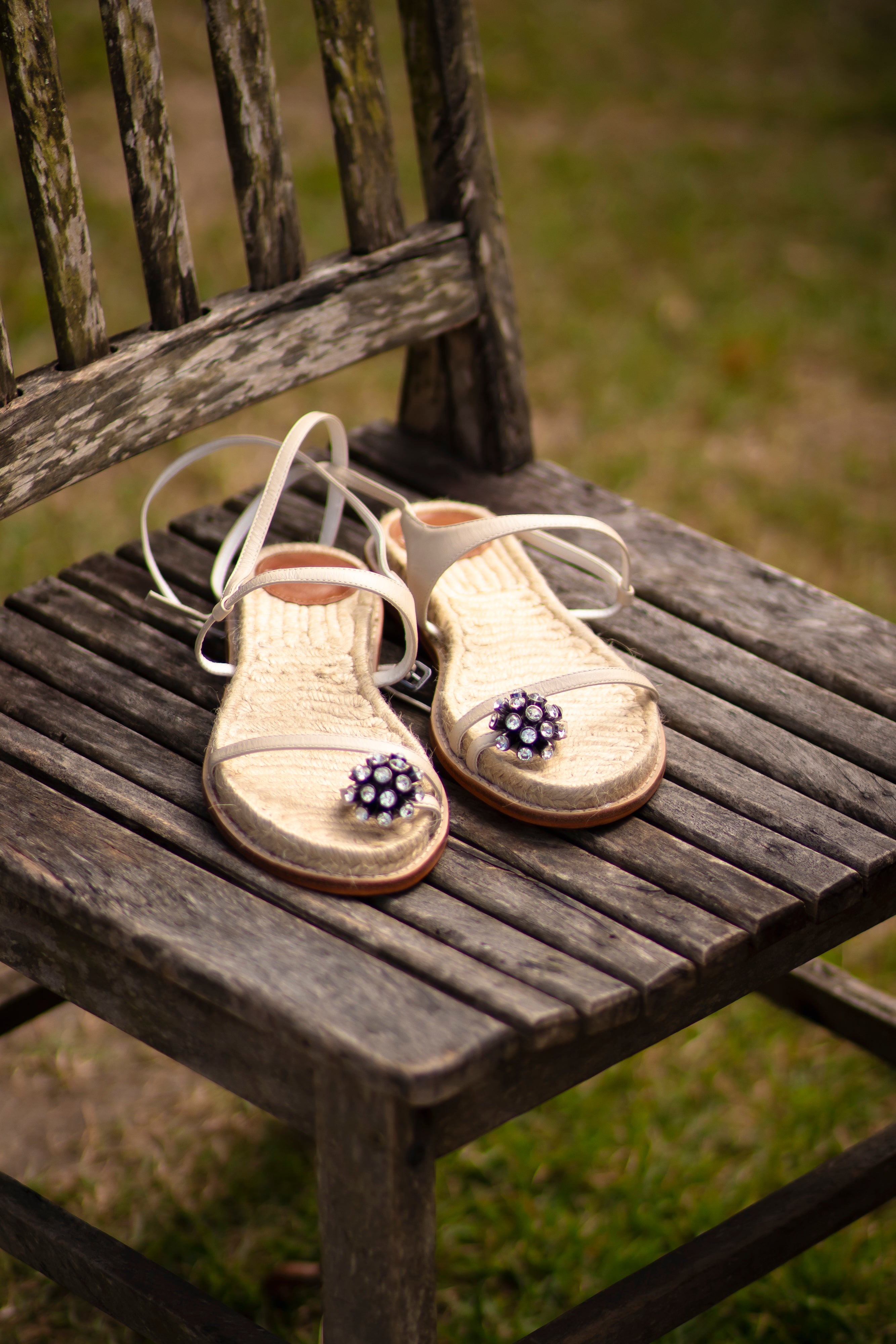 Rasteira Ariane Off White