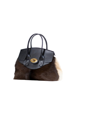 Bolsa Baby Jackie Pêlo Preto