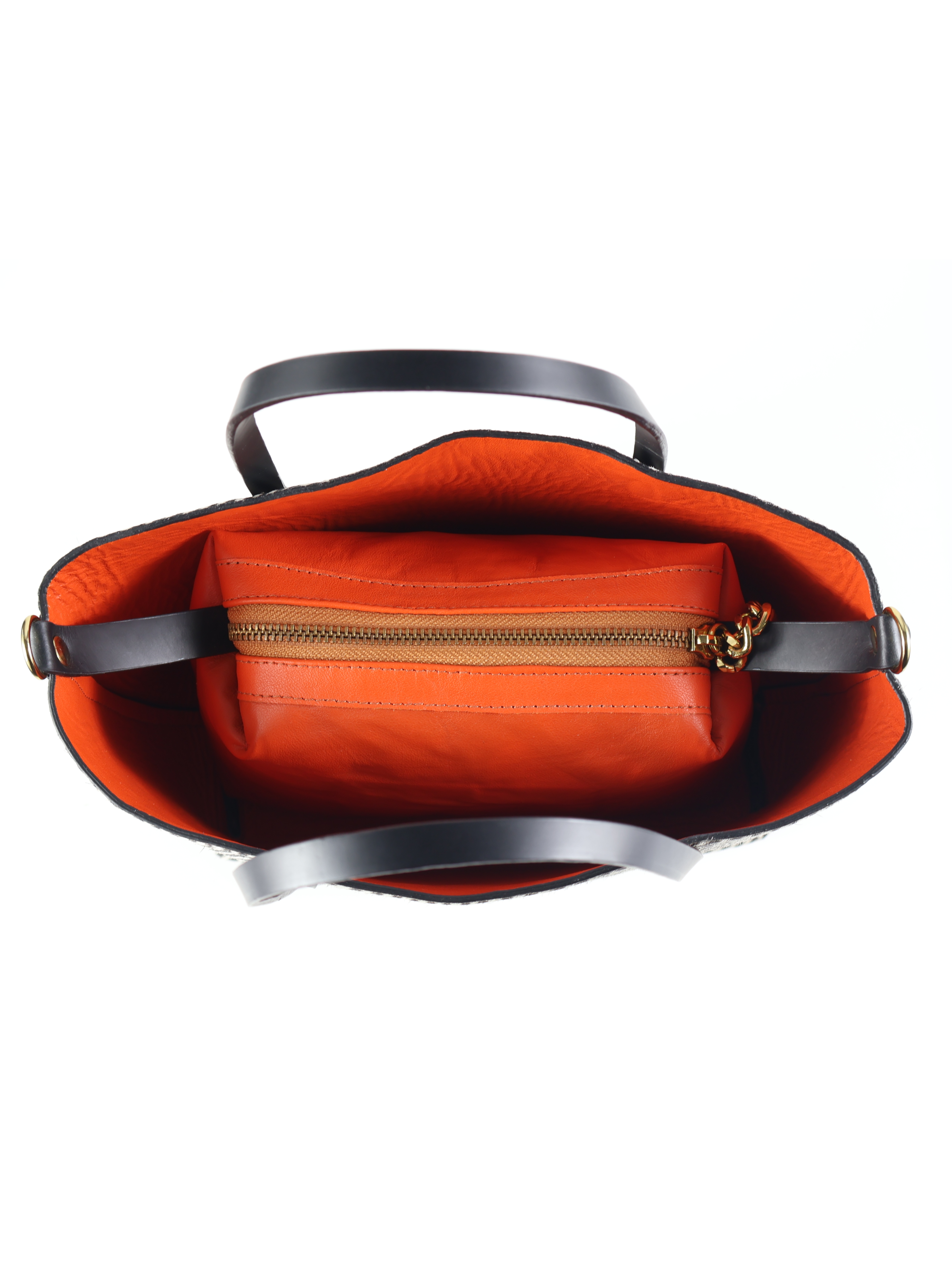 Bolsa Flora Pêlo Zebra