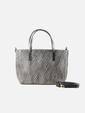 Bolsa Flora Pêlo Zebra