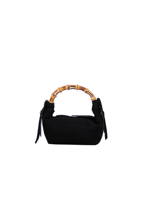 Bolsa Camile Camurça Preta