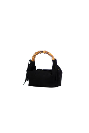Bolsa Camile Camurça Preta