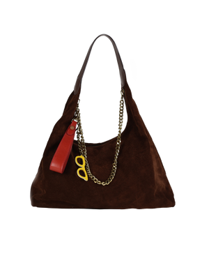 Hobo Bag Camurça Chocolate