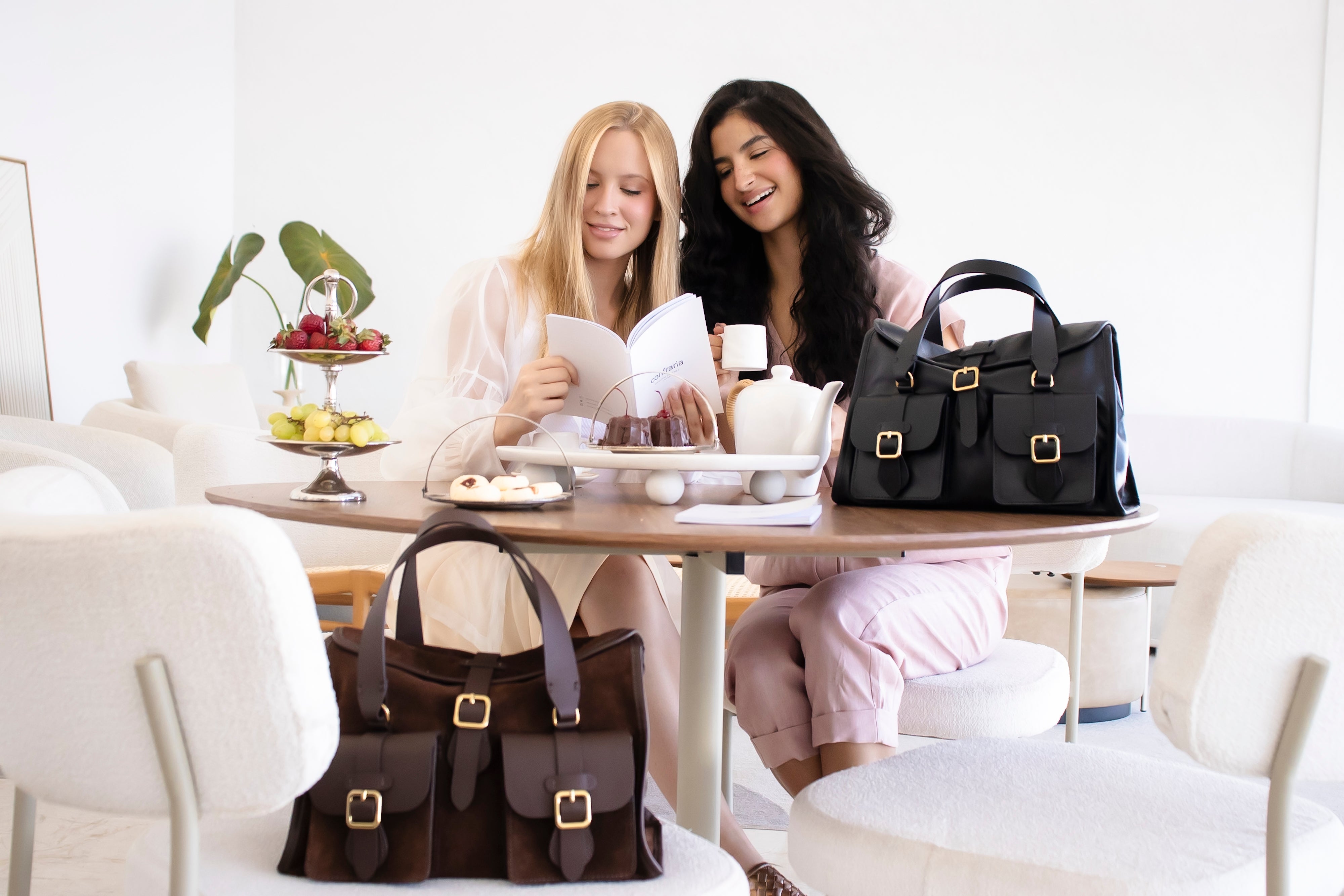 Bolsa Olivia Couro Chocolate