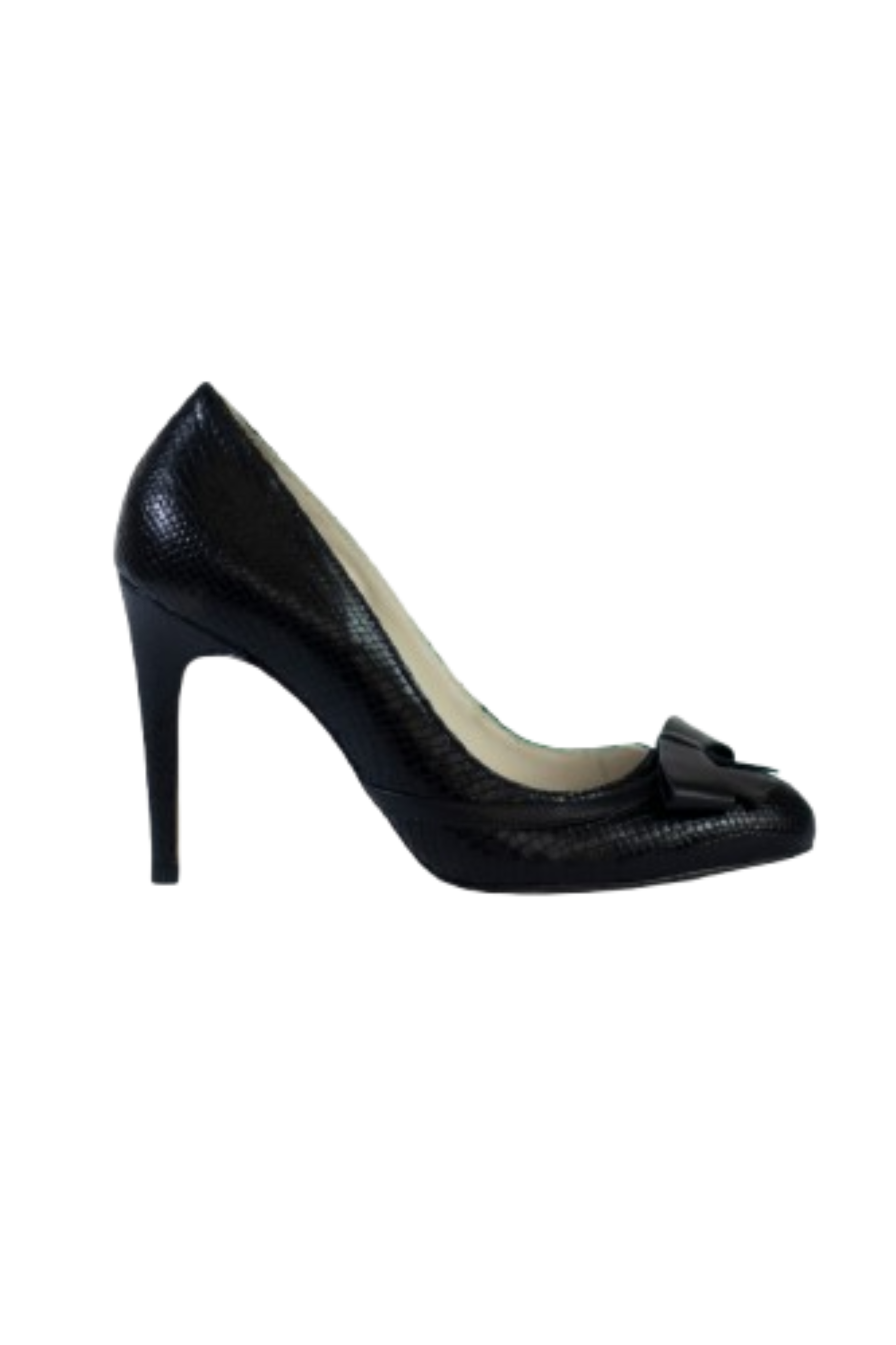 Scarpin Laço Charlotte Preto