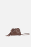 Bolsa Laura Couro Tressê Chocolate
