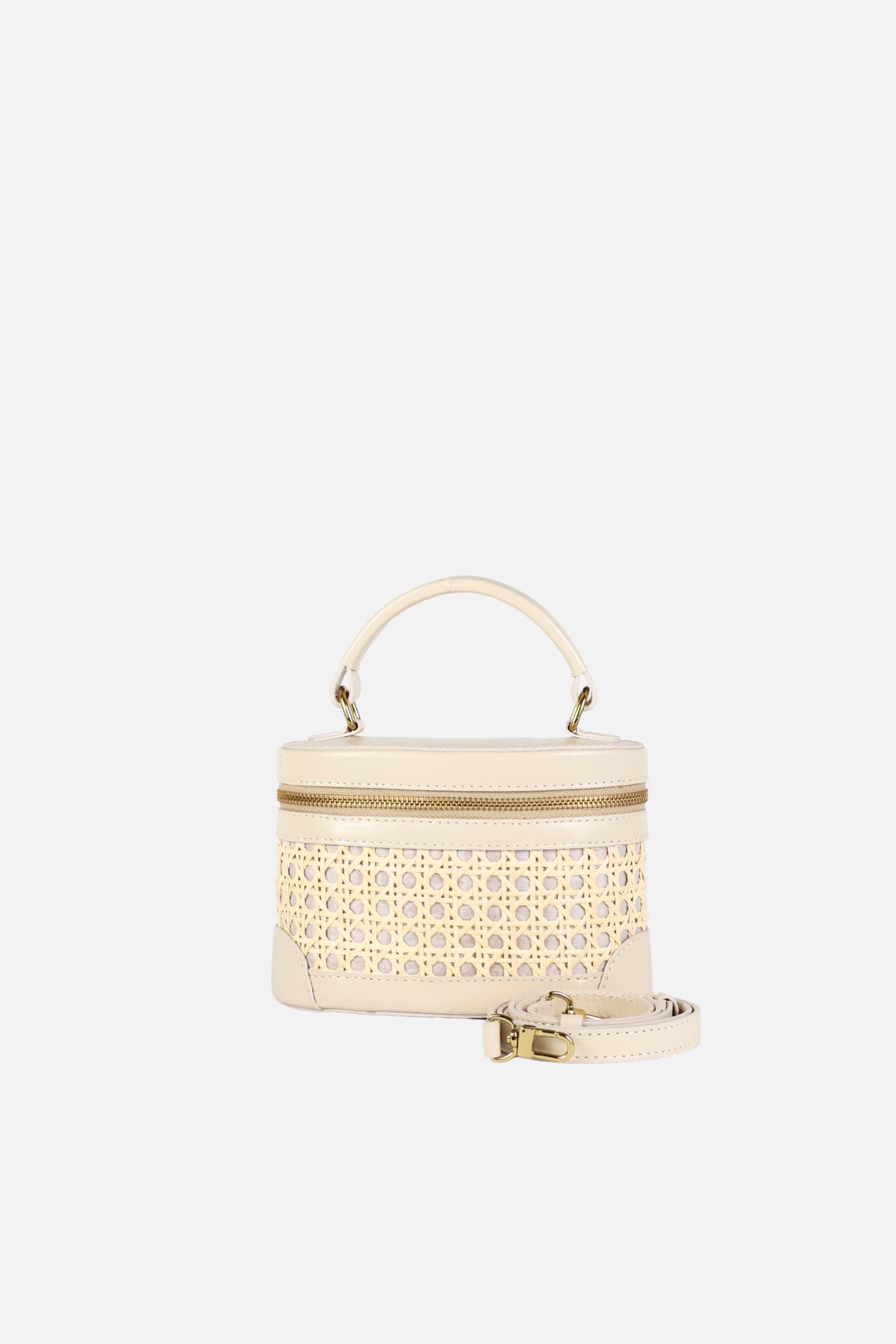 Bolsa Isabele Couro Off White