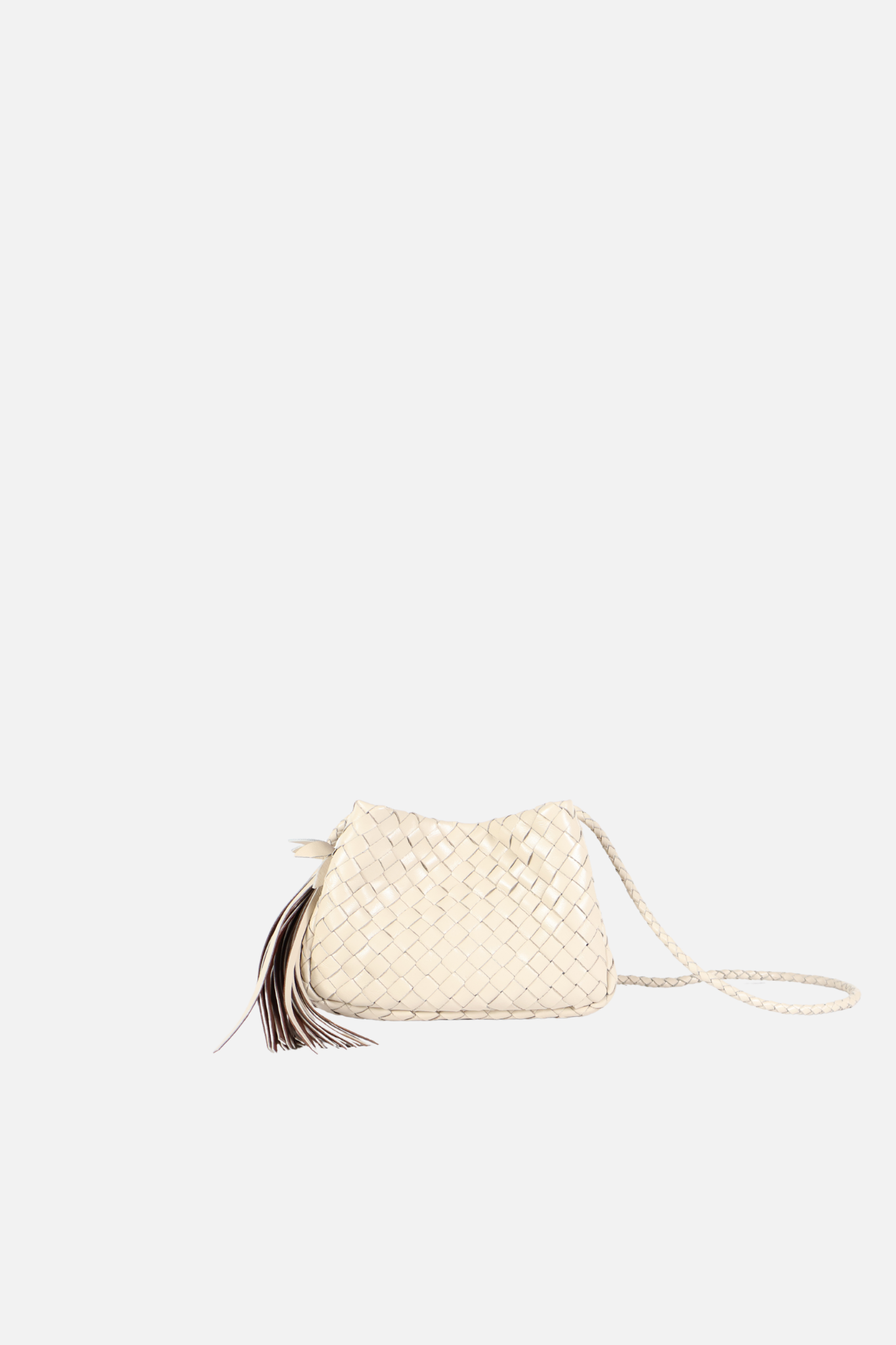 Bolsa Laura Couro Tressê Off