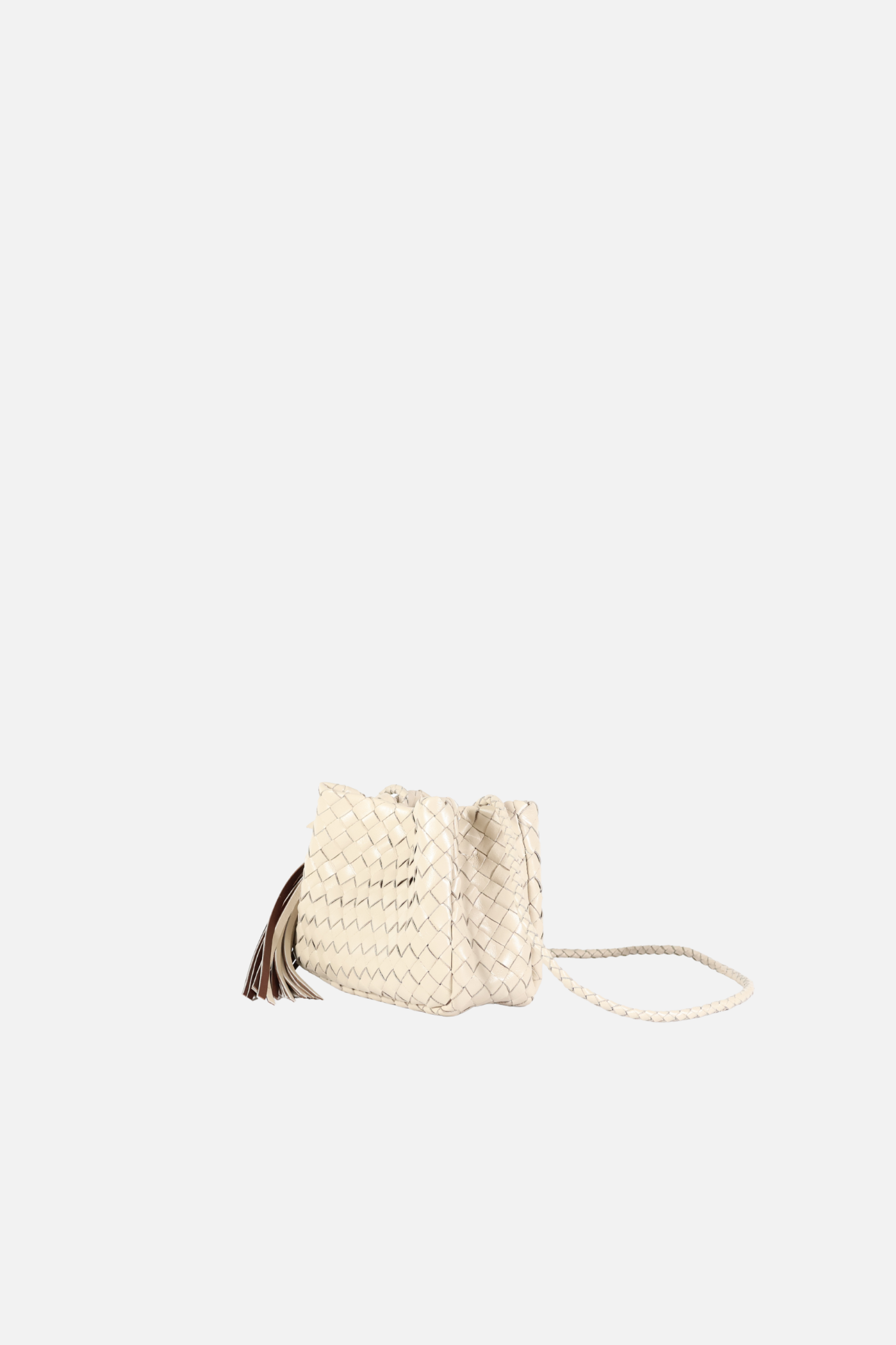 Bolsa Laura Couro Tressê Off