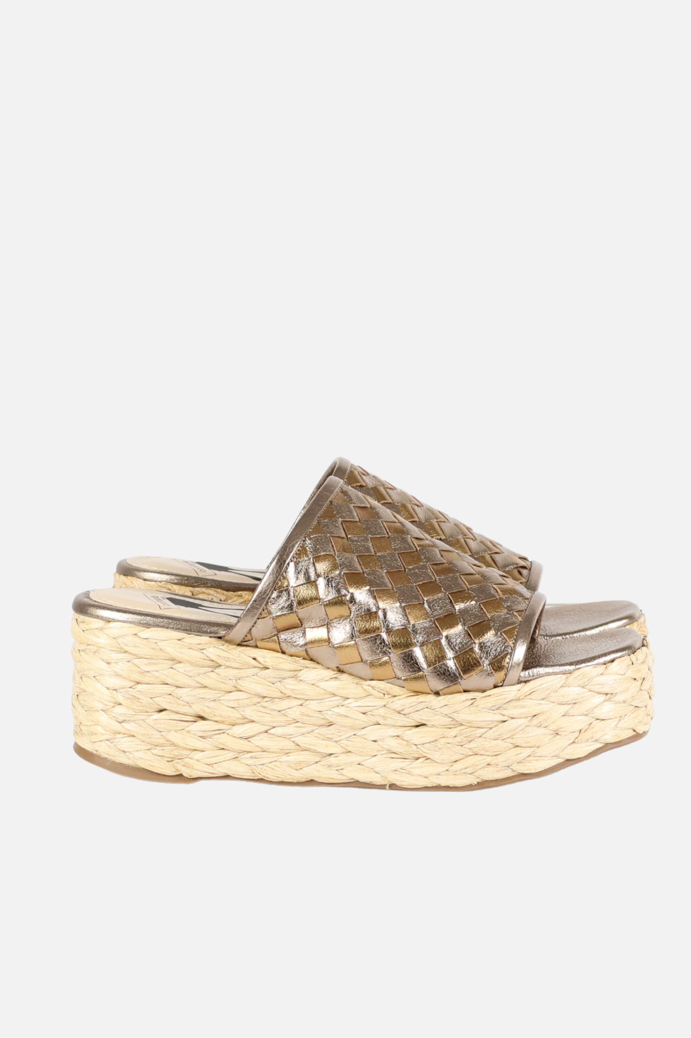 Tamanco Stella Couro Bronze