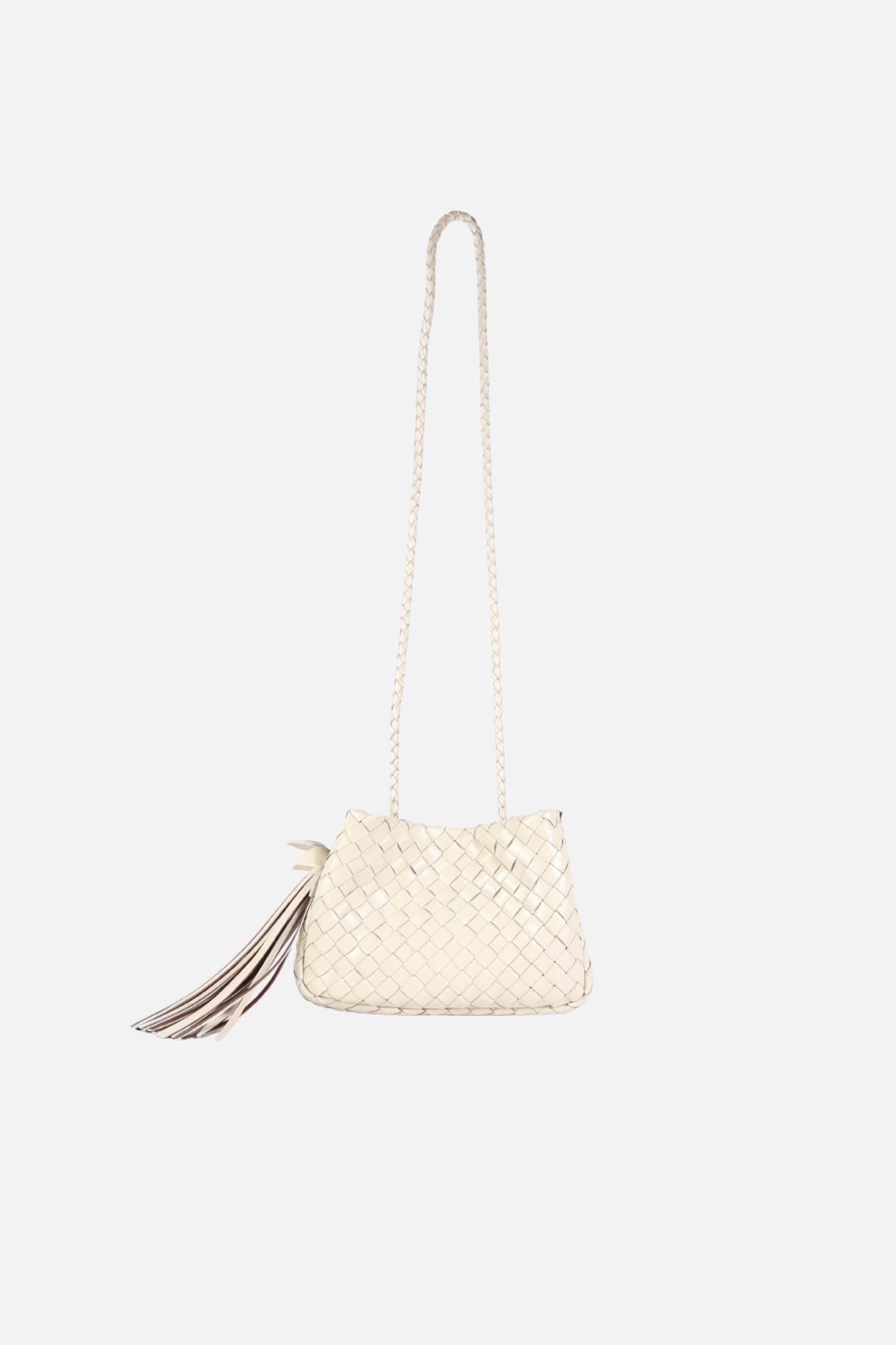 Bolsa Laura Couro Tressê Off