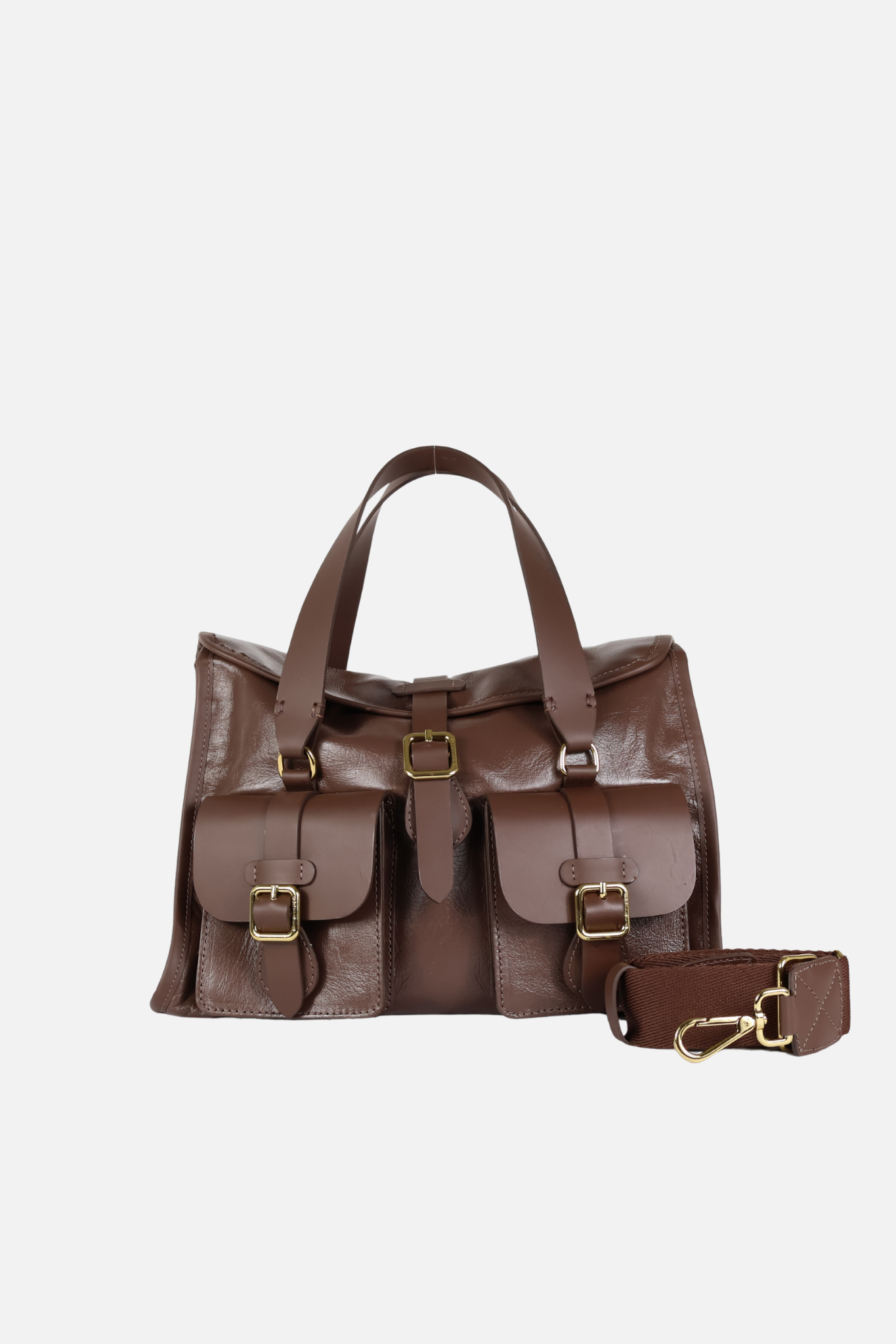 Bolsa Olivia Couro Chocolate
