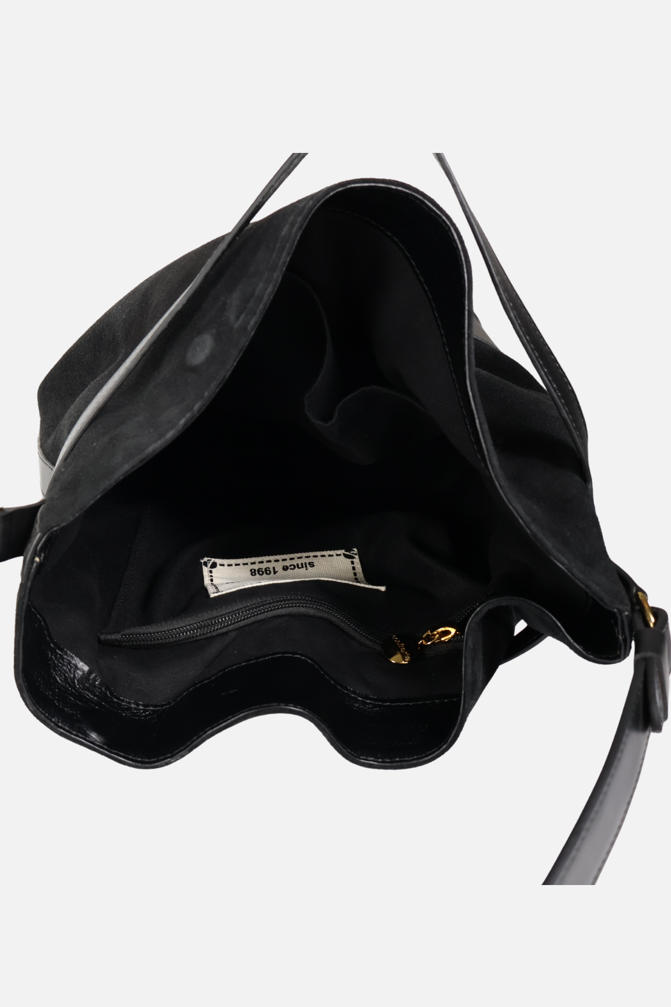 Bolsa Aspen Camurça Preta