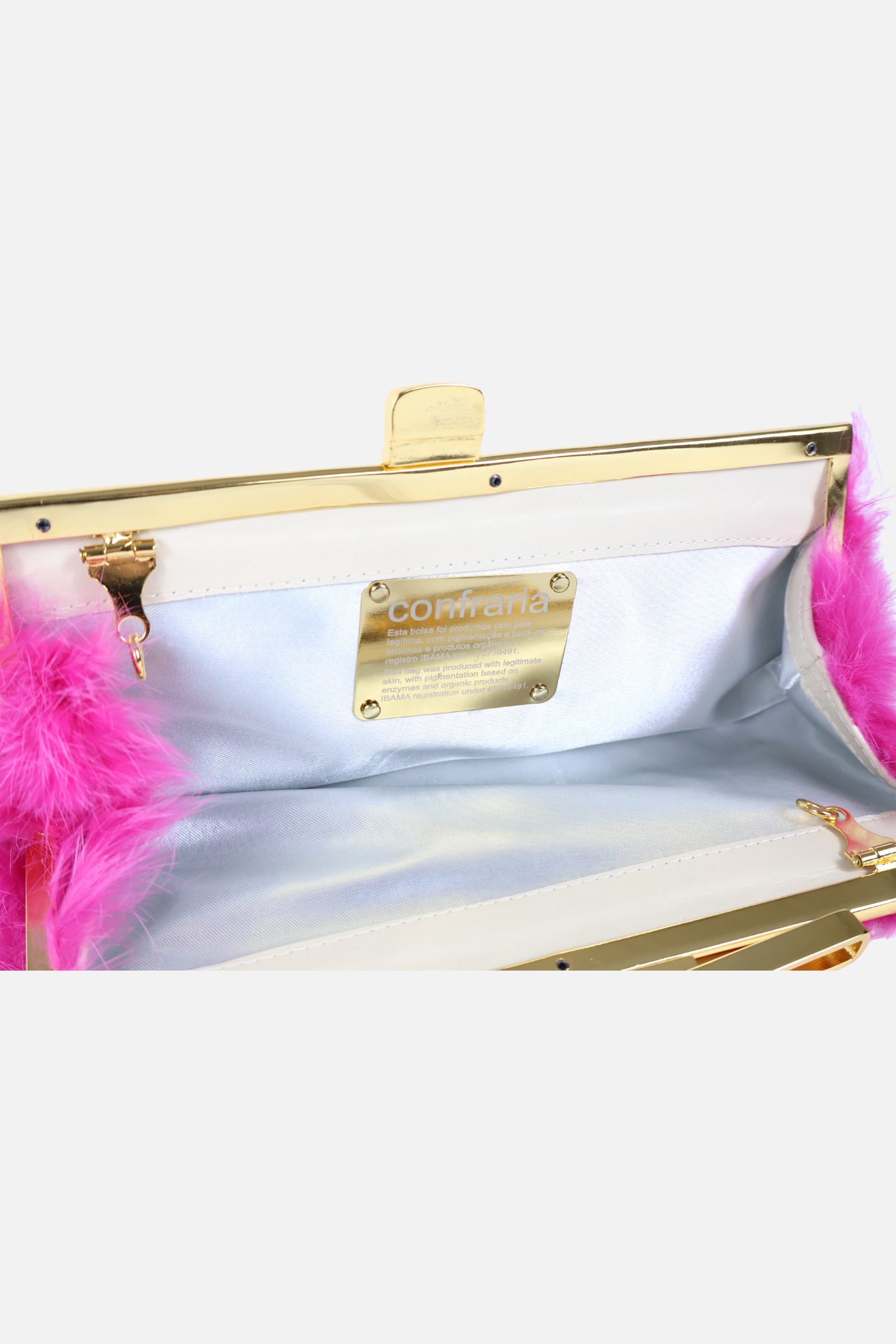 Clutch Nuit Pêlo Rosa