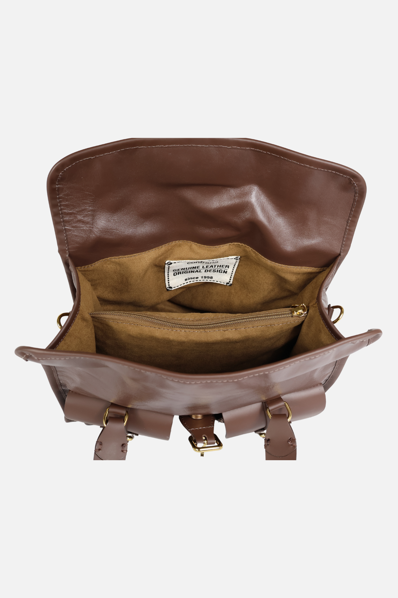 Bolsa Olivia Couro Chocolate