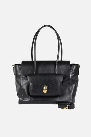 Bolsa Cubel Couro Preto