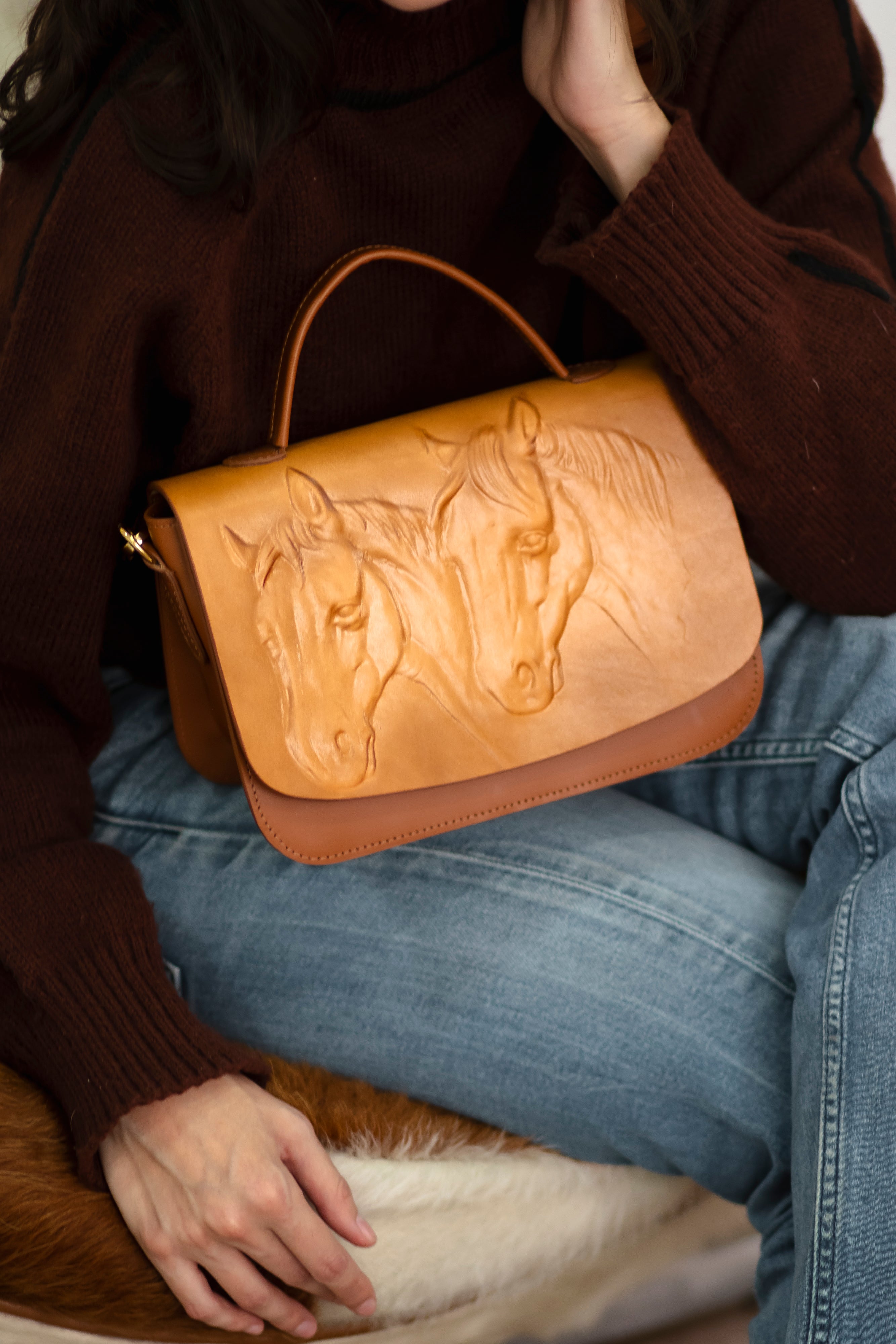 Bolsa Horse Camel