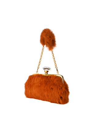 Clutch Helga Pêlo Natural