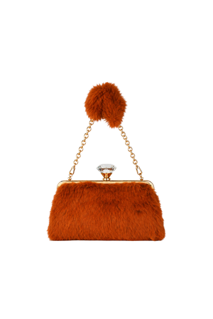 Clutch Helga Pêlo Natural