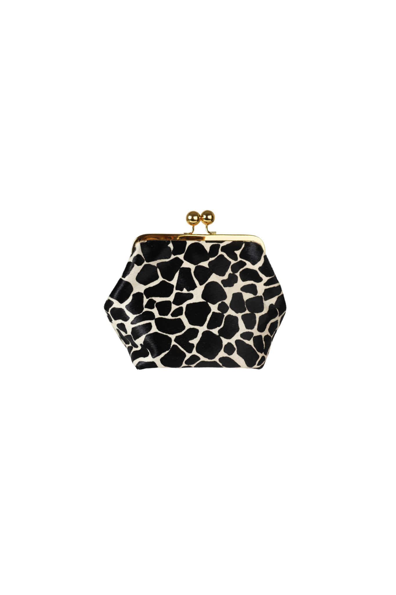 Clutch Savana Pêlo Girafa Preto