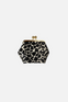 Clutch Savana Pêlo Girafa Preto