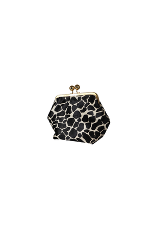 Clutch Savana Pêlo Girafa Preto