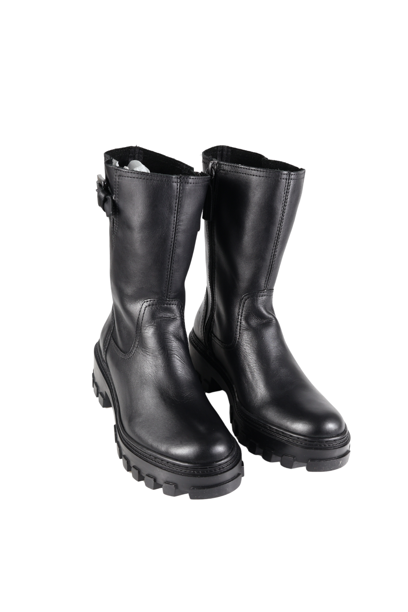 Bota Coturno Joana Preta