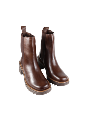 Bota Coturno Camile Chocolate